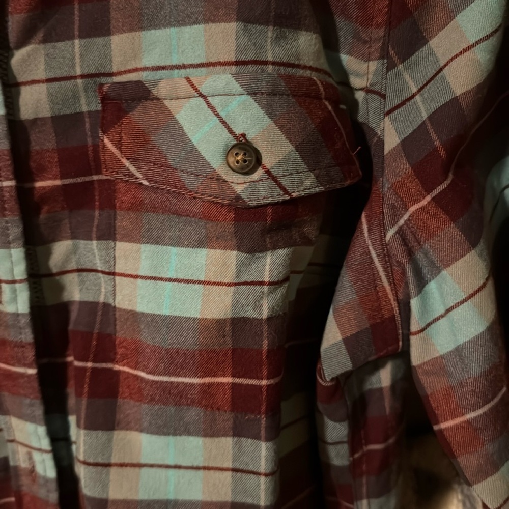 Nwot L.L. Bean Women’s Button Down Flannel L - image 4
